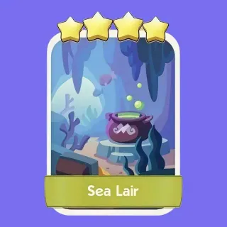 Sea Lair 4 ⭐ Monopoly Go Sticker