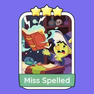 Miss Spelled Monopoly Go!