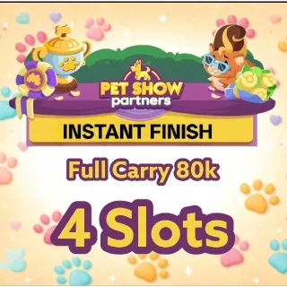 Pet Show Partners Monopoly Go