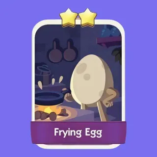 2 ⭐ Frying Egg Monopoly Go Sticker