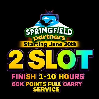 2 Slot Springfield Partner Event Monopoly Go