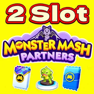 2 Slot Monster Mash Partners Event Monopoly Go