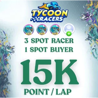 Tycoon Racers Events 🪄 Monopoly Go 🪄 10k point/lap 🪄 1 spot buyer
