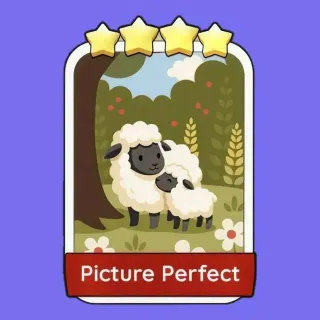 Picture Perfect 4 ⭐ Sticker Monopoly Go!