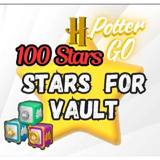 Monopoly Go Stars Of vault | 100 stars | H.Potter Go 
(Please read description)