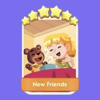 New Friends 6 ⭐ Monopoly Go Sticker
