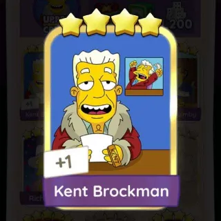 Kent Brockman 4 ⭐ Monopoly Go!