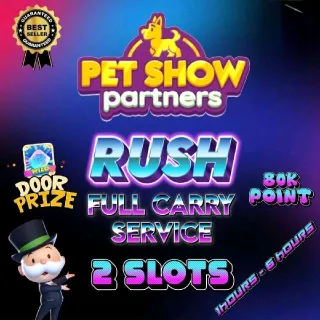 Pet Show Partners Monopoly Go