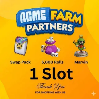 1 Slot Acme Farm Partners Monopoly Go!