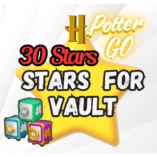 Monopoly Go Stars Of vault | 30 stars | H.Potter Go 
(Please read description)