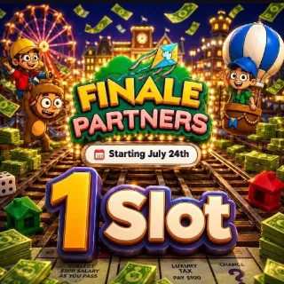 1 Slot Finale Partners Event Monopoly Go!