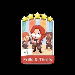 Frill & Thrills - Monopoly Go Stickers - 5 ⭐️  FAST DELIVERY ⚡️