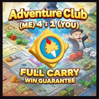 Adventure Club Monopoly Go