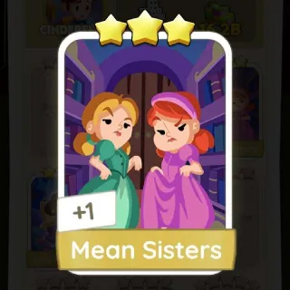 Mean Sisters 3 ⭐ Monopoly Go Sticker