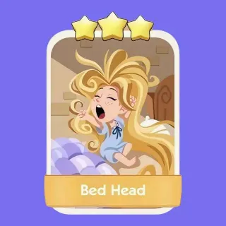 3 ✨ Bed Head Monopoly Go Sticker