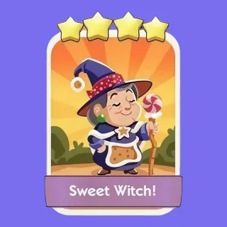 Sweet Witch 4 ⭐ Monopoly Go