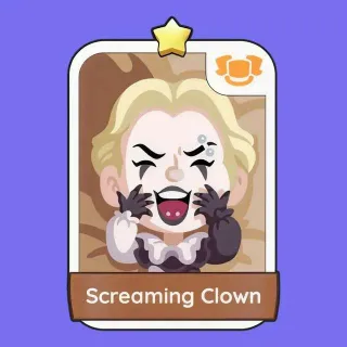 Screaming Clown Monopoly Go!