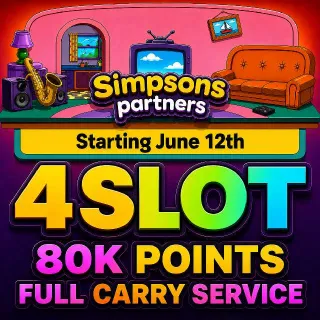 4 Slot Simpsons Partners Event Monopoly Go!