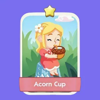 1 ⭐ Acorn Cup Monopoly Go Sticker