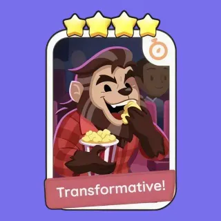 Transformative! 4 ⭐ Bonus Set Monopoly Go Sticker