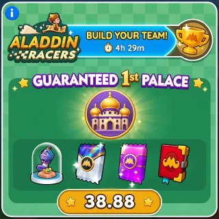ALADDIN RACERS MONOPOLY GO