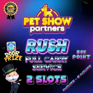 Pet Show Partners Monopoly Go