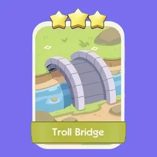 3 ✨ Troll Bridge Monopoly Go Sticker