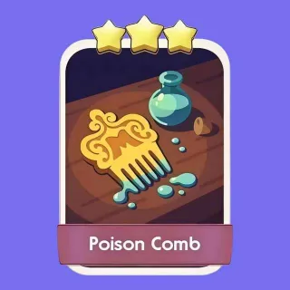 3 ✨ Poison Comb Monopoly Go Sticker