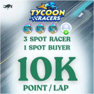 Tycoon Racers Events 🪄 Monopoly Go 🪄 15k point/lap 🪄 1 spot buyer