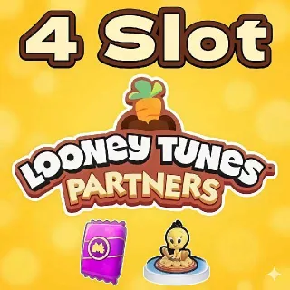4 Slot Looney Tunes Partners Monopoly Go!