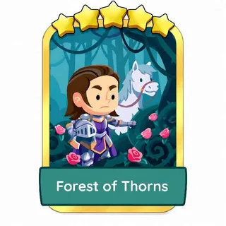 Forest of Thorns 5 ⭐ Gold Sticker Monopoly Go Golden Blitz