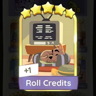 Roll Credits 5 ⭐ Monopoly Go