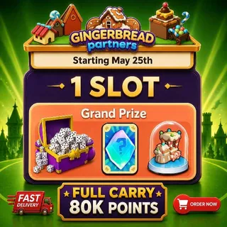 GINGERBREAD PARTNERS MONOPOLY GO 1 SLOT