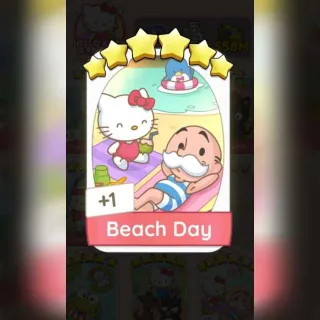 Beach Day Monopoly Go