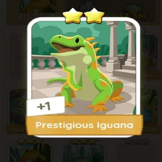 Prestigious lguana 2 ⭐ Monopoly Go