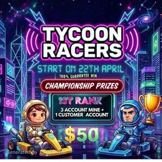 Tycoon Racers Monopoly Go 1st place Guaranteed Slots
