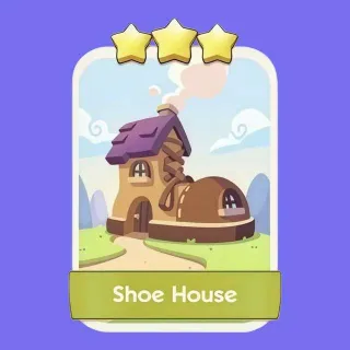 3 ✨ Shoe House Monopoly Go Sticker