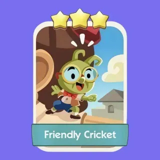 3 ✨ Friendly Cricket Monopoly Go Sticker