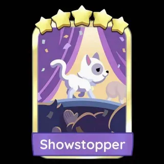 Showstopper 5 ⭐ Gold Sticker Monopoly Go Golden Blitz