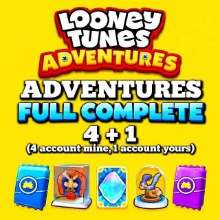 Mono_Poly_Go Looney Tunes Adventure Club Full Carry Service 4+1 | FULL COMPLETE