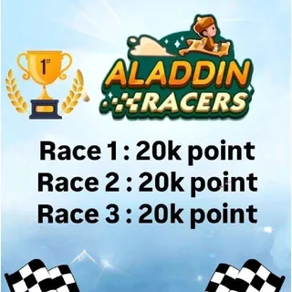 Aladdin Racers Monopoly Go