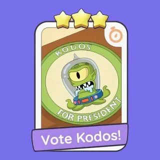 Vote Kodos! 3 ⭐ Monopoly Go!