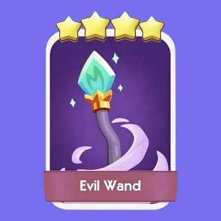 Evil Wand 4 ✨ Monopoly Go Sticker