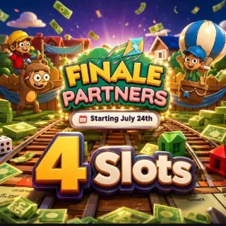 4 Slot Finale Partners Event Monopoly Go!