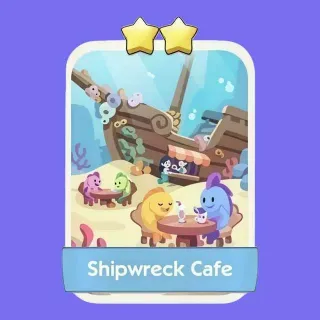 2 ⭐ Shipwreck Cafe Monopoly Go Sticker