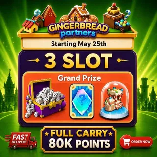 3 SLOT GINGERBREAD PARTNERS EVENT MONOPOLY GO!