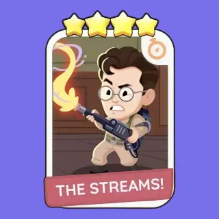 The Streams! 4 ⭐ Bonus Set Monopoly Go Sticker