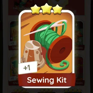 3 ✨ Sewing Kit Sticker Monopoly Go