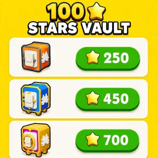 100 Star Vault Monopoly Go!