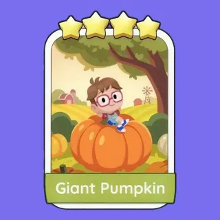 Giant Pumpkin 4 ⭐ Monopoly Go!